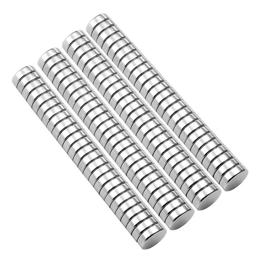 100 Pcs Neodymium Magnet 5 x 1 mm Refrigerator Magnets Hobby DIY Project Crafts