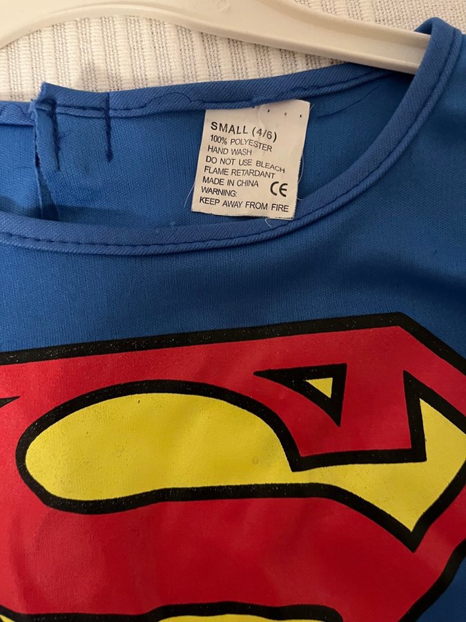 Superman Dräkt Storlek Small (4/6)