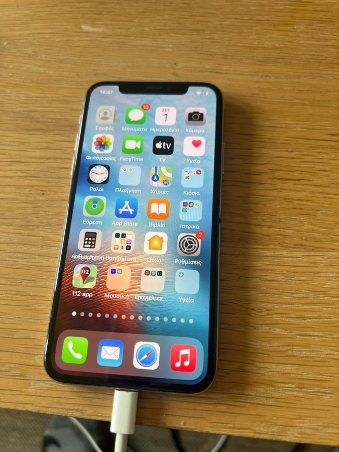 Iphone X 256 gbmed 100% ny batteri och dyra tilbehör