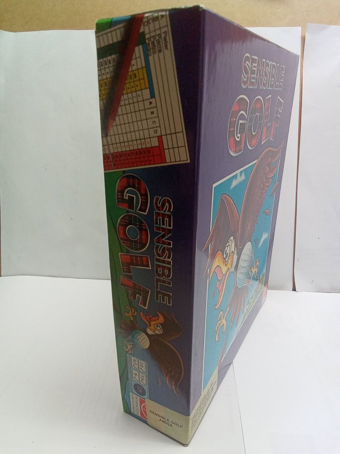 Sensible Golf big box Commodore Amiga