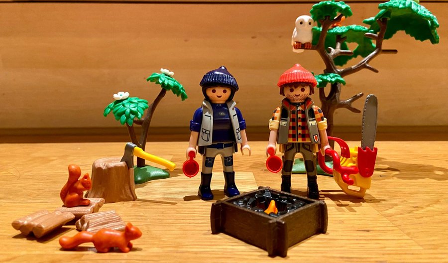 Playmobil Skogshuggare med tillbehör Julklappstips!