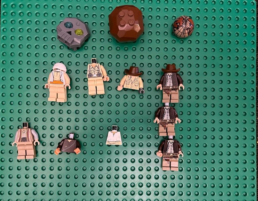 Lego Indiana Jones Minifigurer