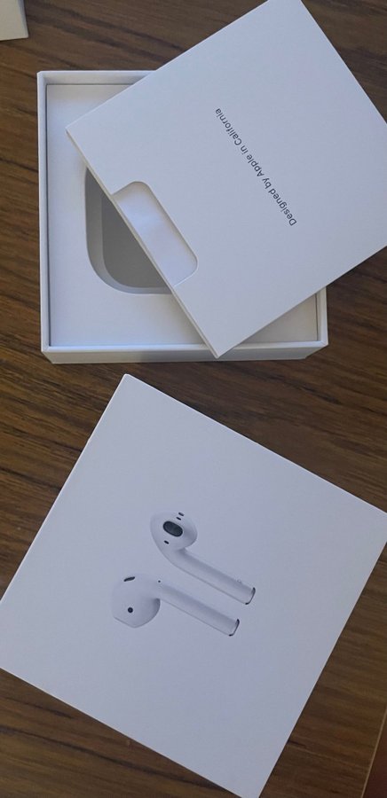 AirPods gen2 tom kartong