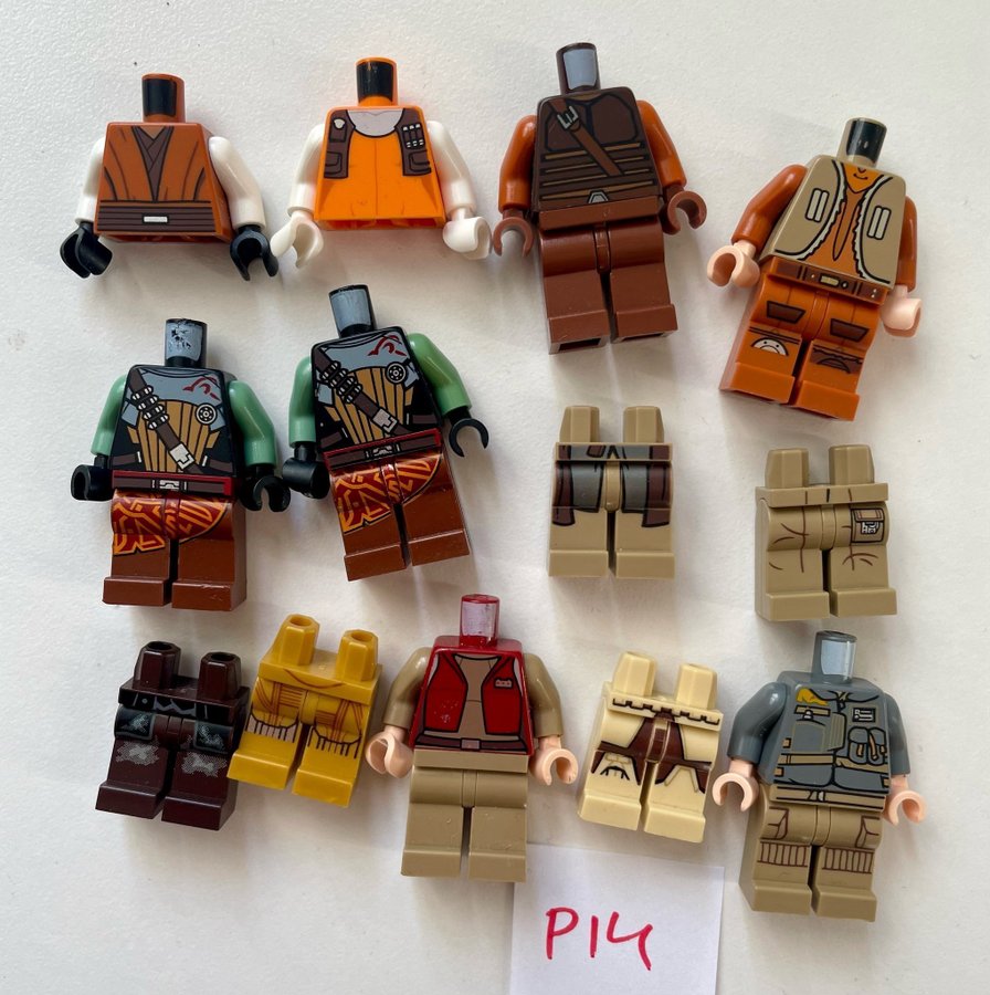 #P14 ÄKTA LEGO star wars DYRA delar till figurer gubbar minifigurer