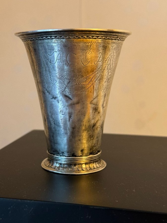 Antik Silverbägare, 1700-1800 talet