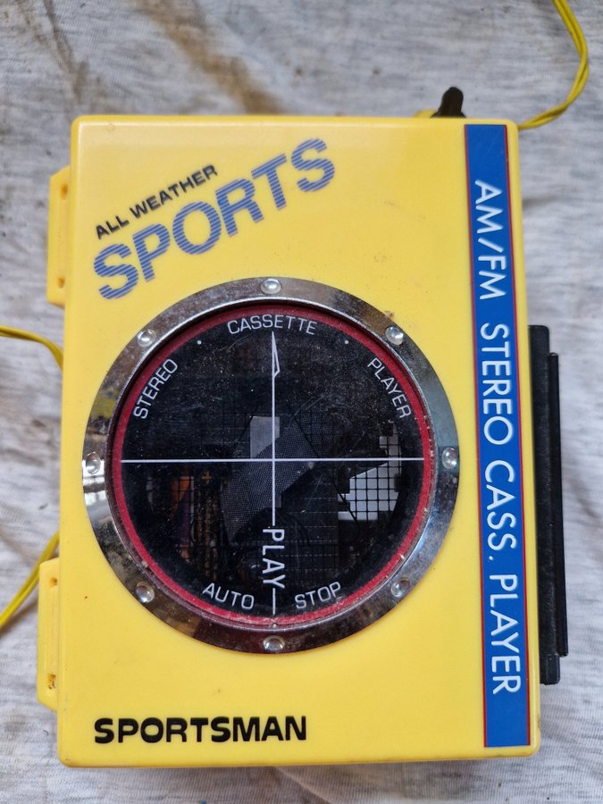 Sportsman AM/FM Stereo Cass. Player