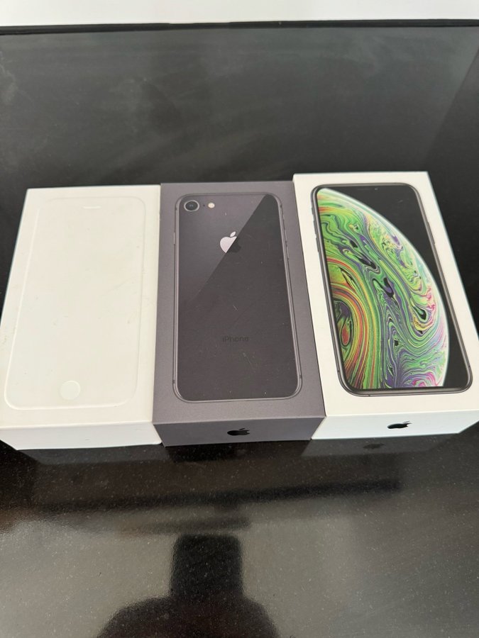 iPhone 6 iPhone 8 iPhone XS originallådor