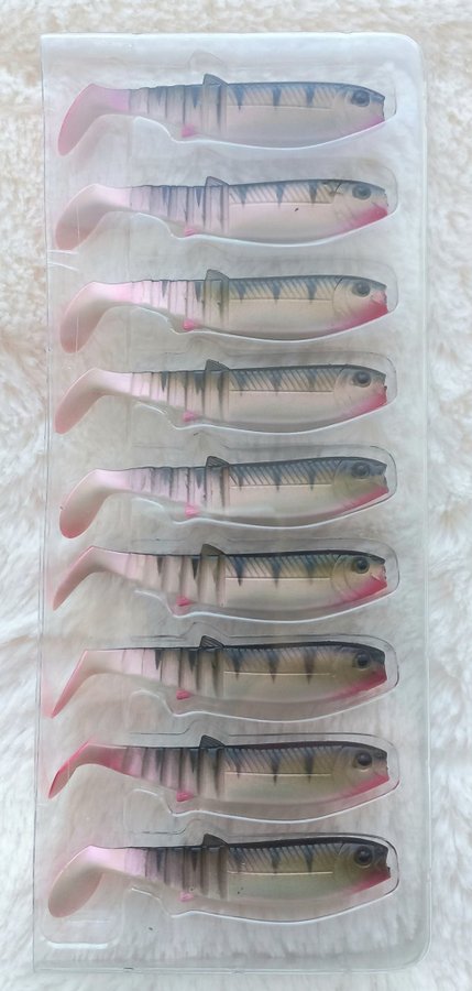 9 x Savage Gear LB Cannibal Shad 8 cm