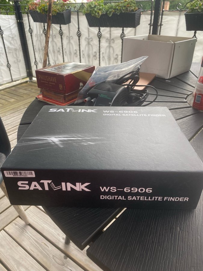 Original SATLINK WS-6906 satellite finder 35" DVB-S FTA