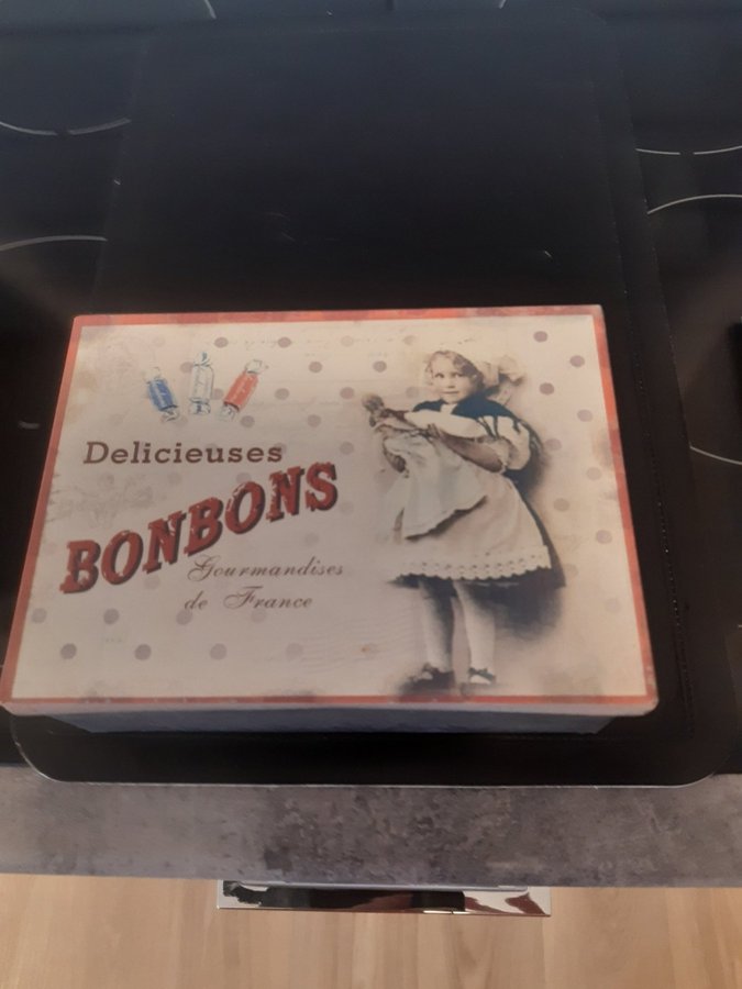 Plåt ask BONBONS Delicieuses