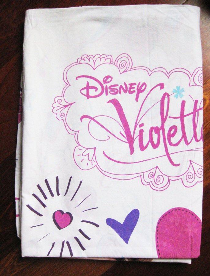 Retro Sängkläder Violetta DISNEY påslakan