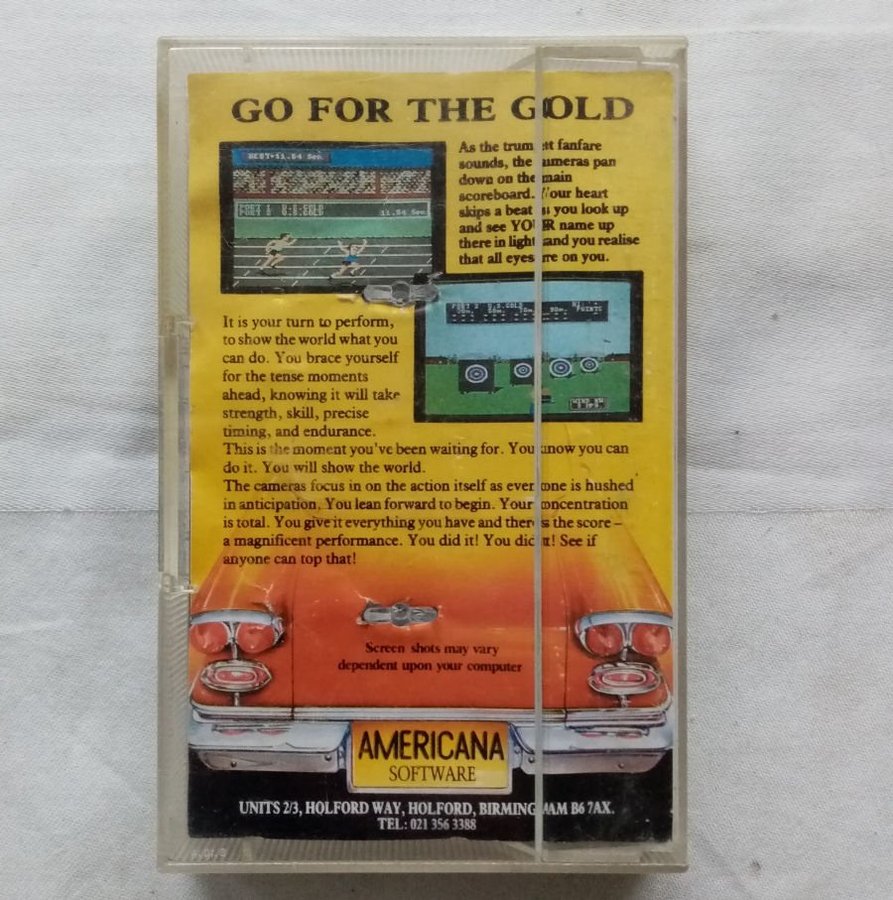 Go For the Gold (Americana) - Commodore 64 / C64 Spel