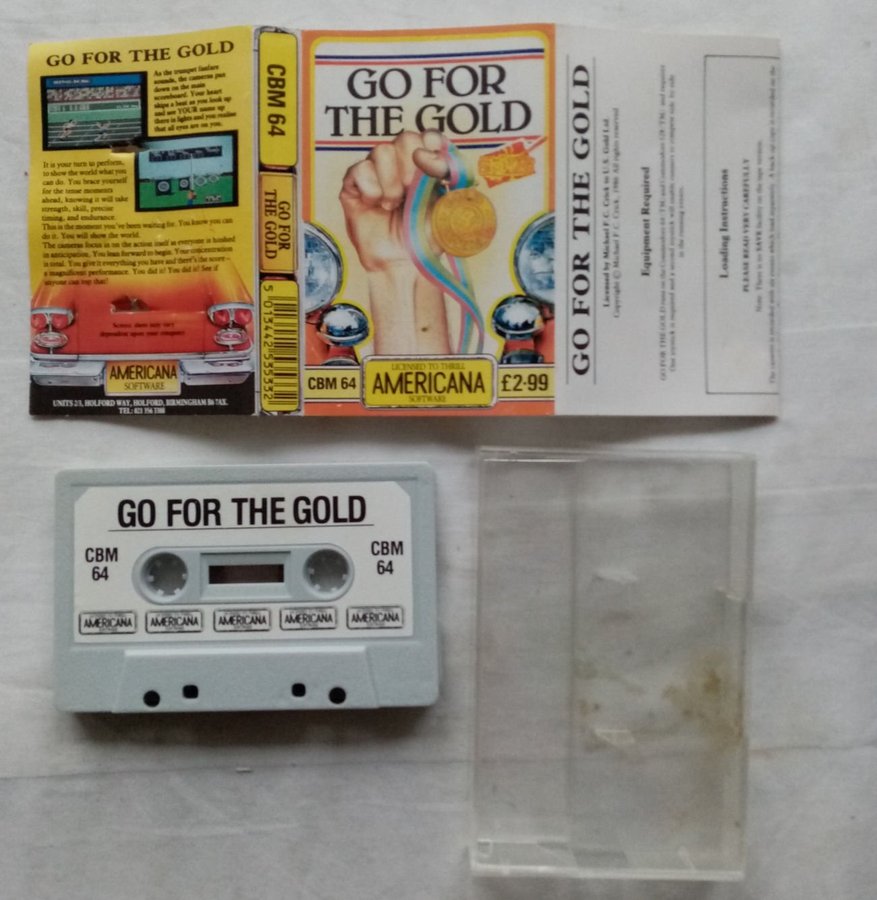 Go For the Gold (Americana) - Commodore 64 / C64 Spel