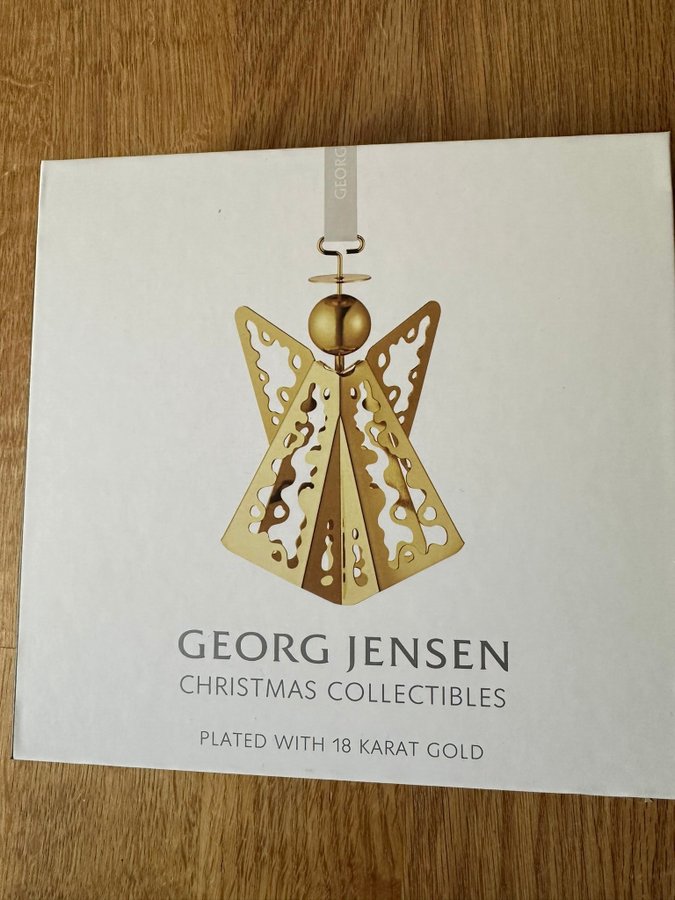 Georg Jensen Juleuro 2022 ängel Christmas collectibles