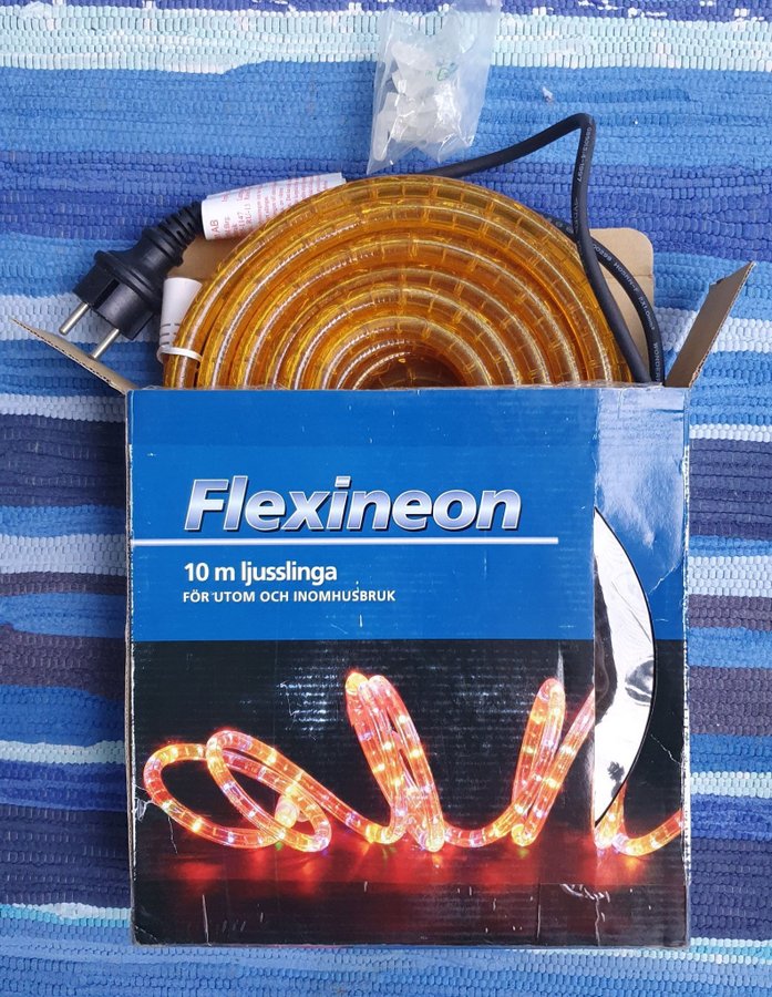 Flexineon ljusslinga 10m helt ny