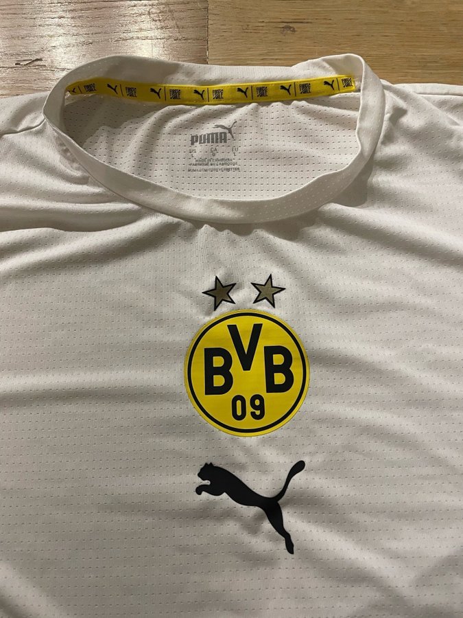 Vintage Puma Borussia Dortmund Warm-Up tröja (L)