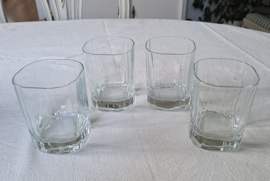 Whiskeyglas  Karaff med propp - Glas - Flaska - Vattenglas - Spritglas