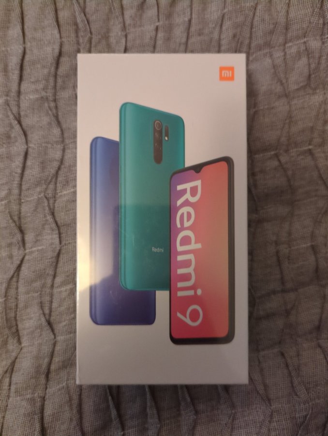 Xiaomi 9 653" Octa Core 64 GB Ocean Green 64 GB oöppnad!