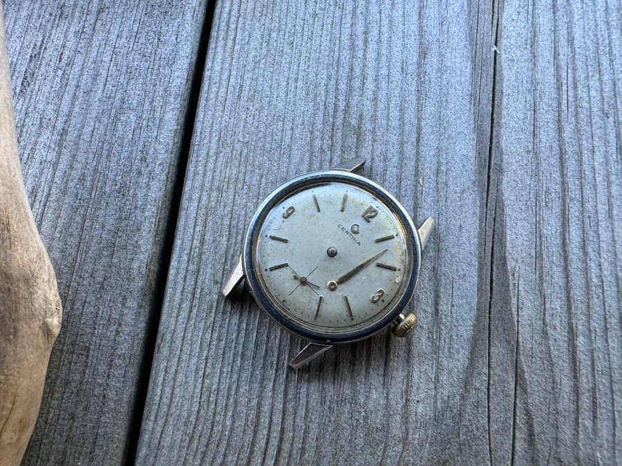 DEFEKT Vintage Certina Manuellt Mekaniskt Armbandsur Schweiz 1960-tal