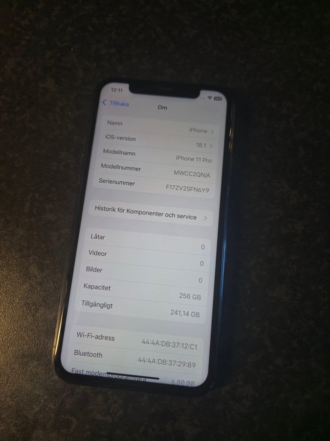 iPhone 11 Pro 256GB - Nyskick