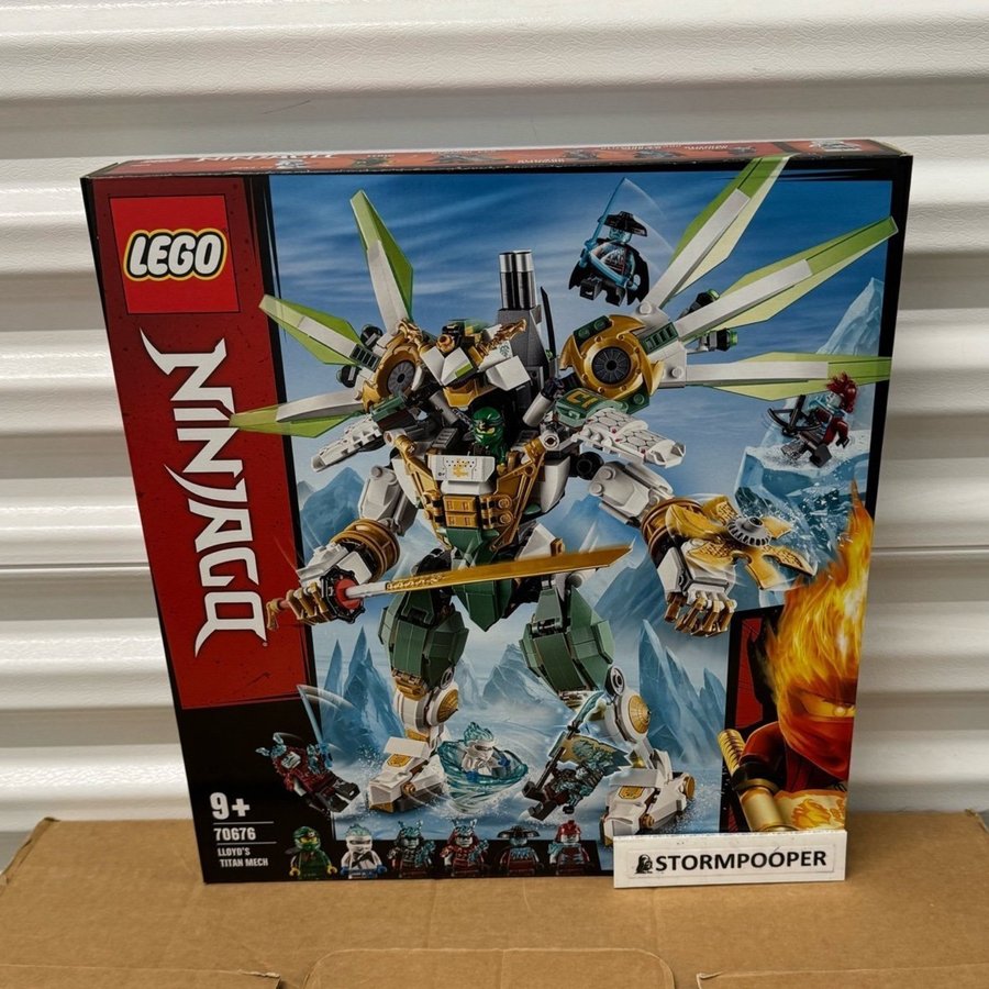 LEGO 70676 Ninjago "Lloyd’s Titan Mech” - från 2019, oöppnad / förseglad!!