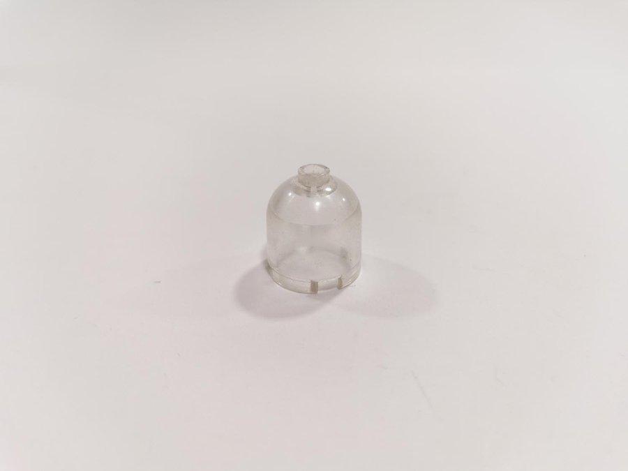 Lego - transparent - glob - 2x2x1 2/3 - part 30151 - trans clear