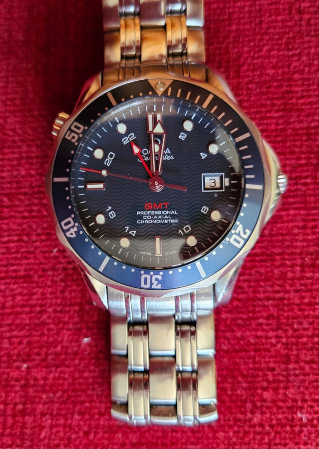 Omega Seamaster Diver 300 M Full set, blå