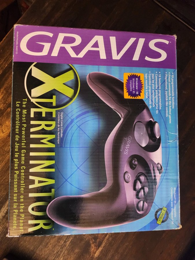 Gravis Xterminator Spelkontroll