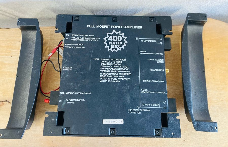 PowerAcoustik FX2-300 2-kanals förstärkare