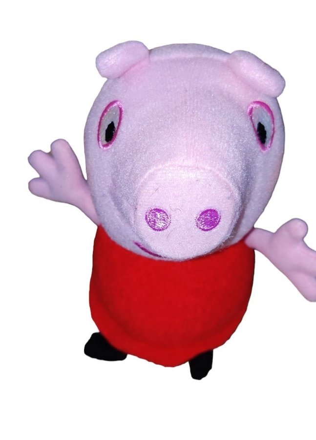 Peppa Gris Plyschleksak Greta Gris