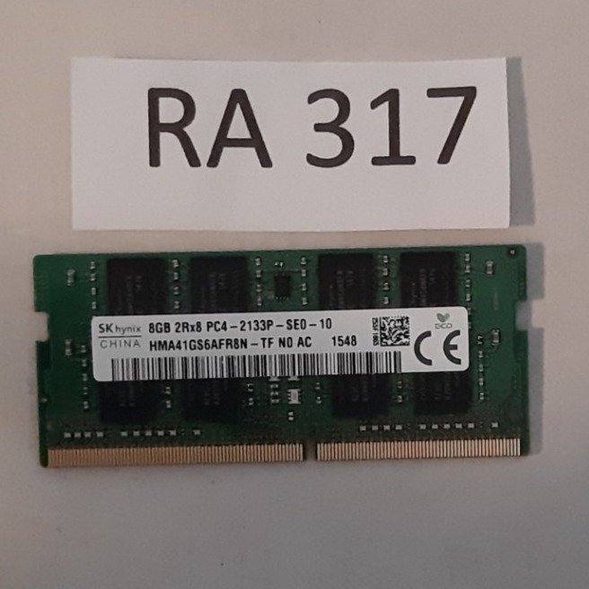 Ramminne DDR4 8GB (1x8GB), för laptop