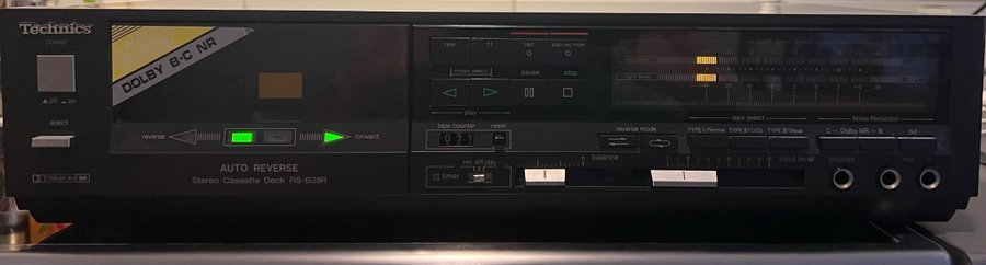 Technics stereo kassett däck