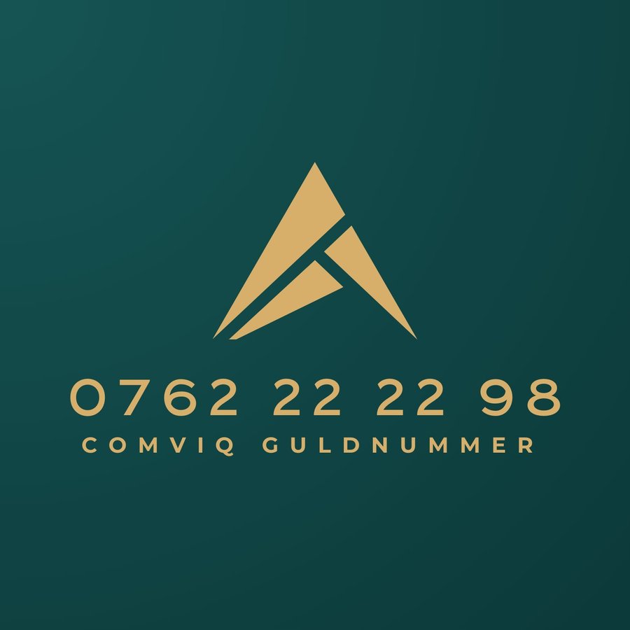 0762 22 22 98 / Comviq Guldnummer