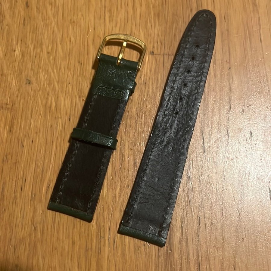 Klockarmband 18mm mörkgrön