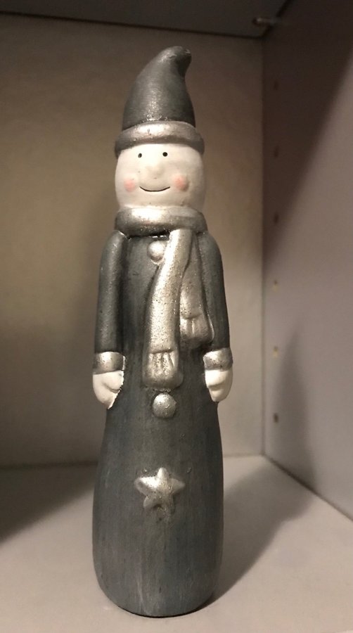 Söt snögubbe tomte