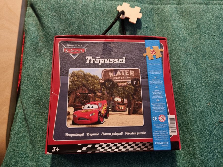 Träpussel, Kärnan. Cars.