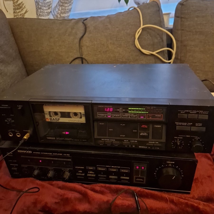 YAMAHA CASSETTE DECK K-600