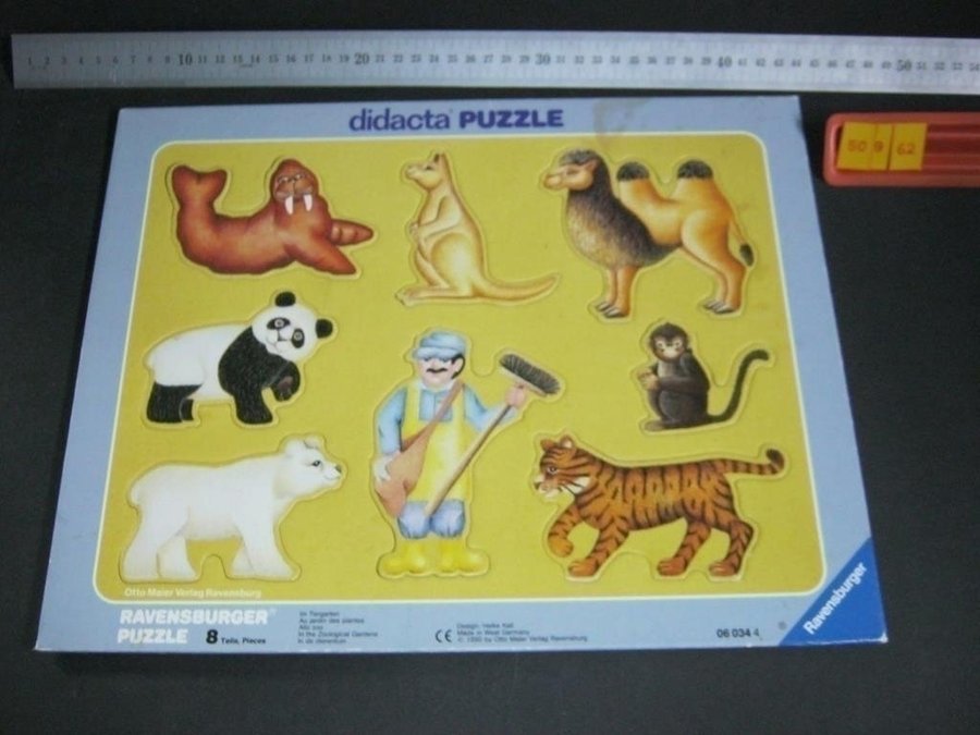 Zoo Ravensburger 1990 Ram - Pussel