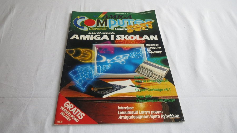 TIDNING / Oberoende COMPUTER NR 6 - 1989 - Commodore magasin