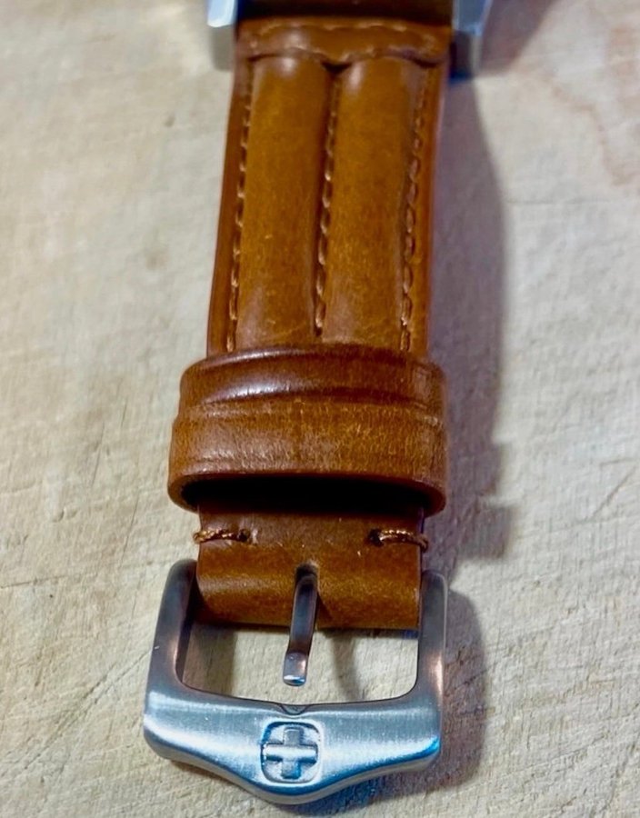 Wenger Swiss Military Watch, Leather Strap, Swiss Made