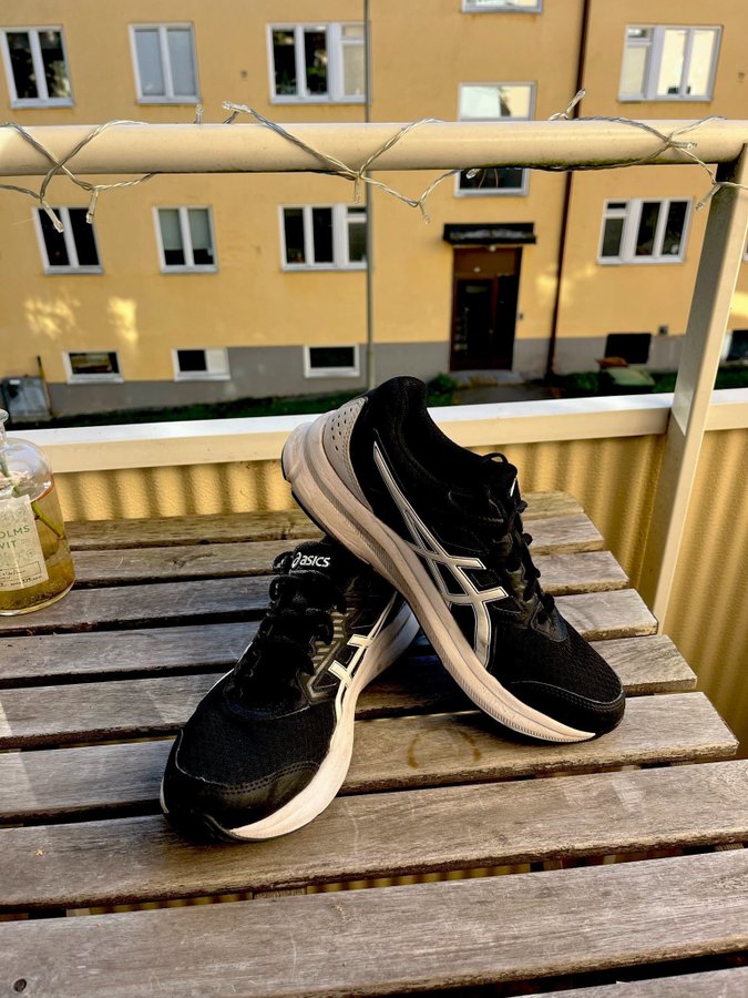 Asics Löparskor Svart Storlek 41,5