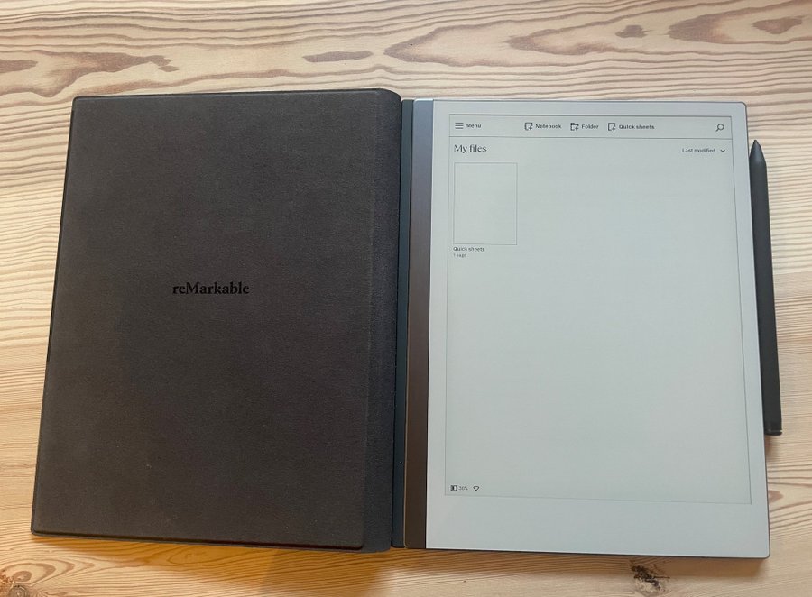 Remarkable 2 inkl folio fodral