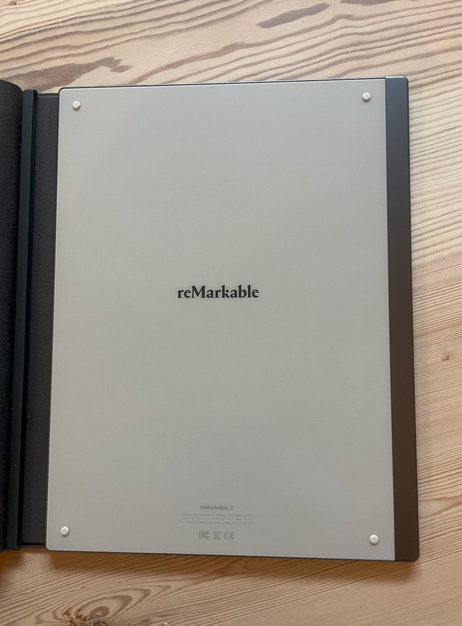 Remarkable 2 inkl folio fodral