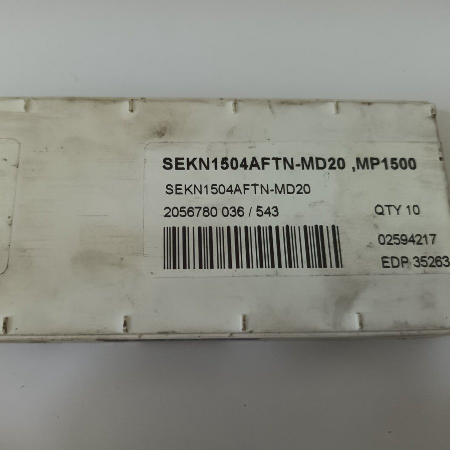 Seco SEKN1504AFTN-MD20,MP1500