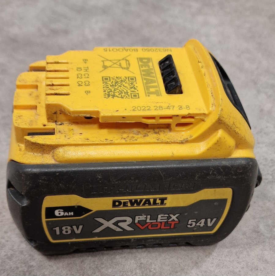 Dewalt 18V/54V 6Ah XR FlexVolt Batteri