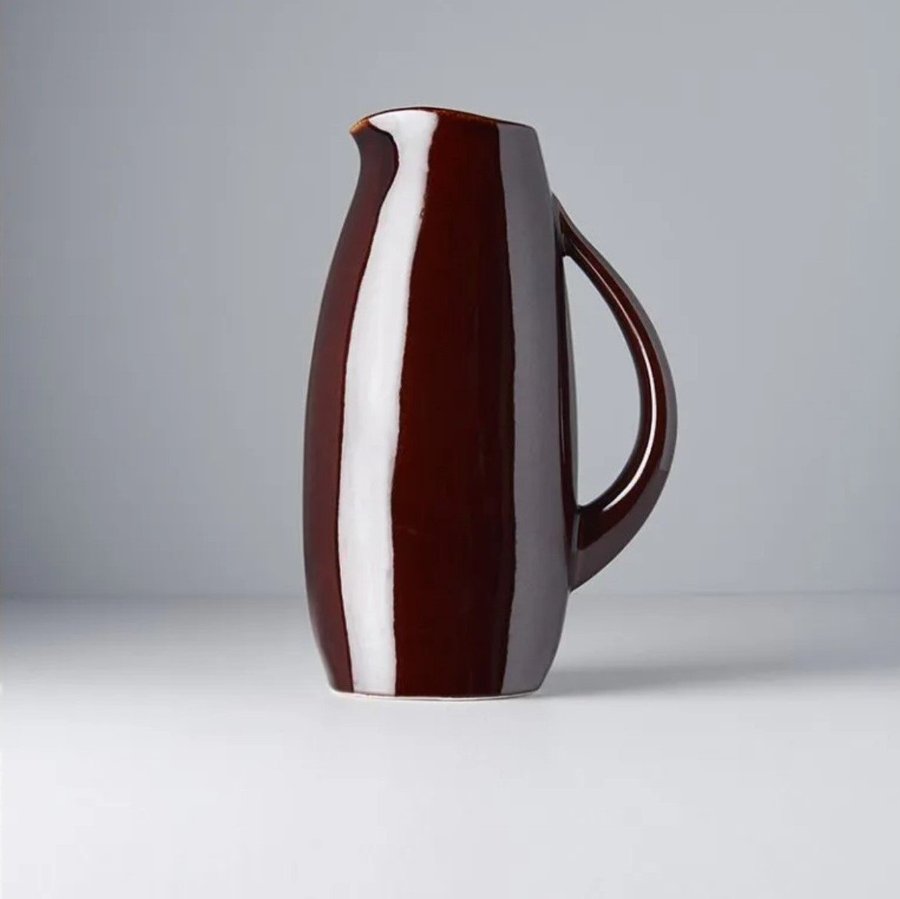 Hand-made MIKASA Toffee Shiny High Pitcher 1700 ml / Kanna Mikasa