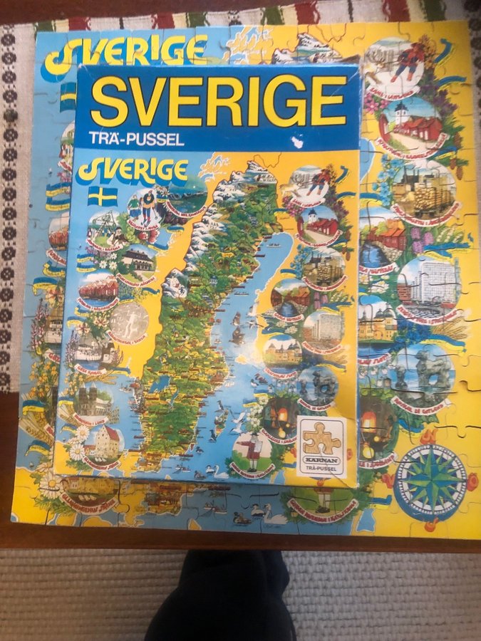 Sverige Träpussel