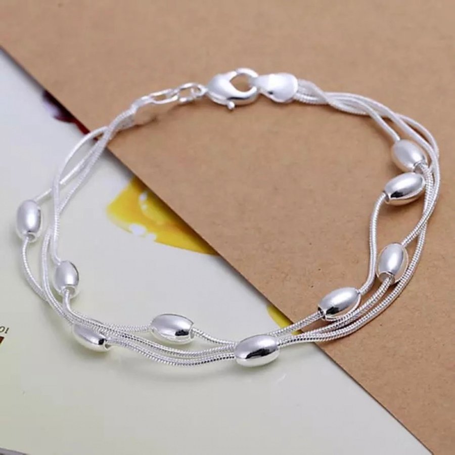 ARMBAND STERLING SILVER 925 KLAPP