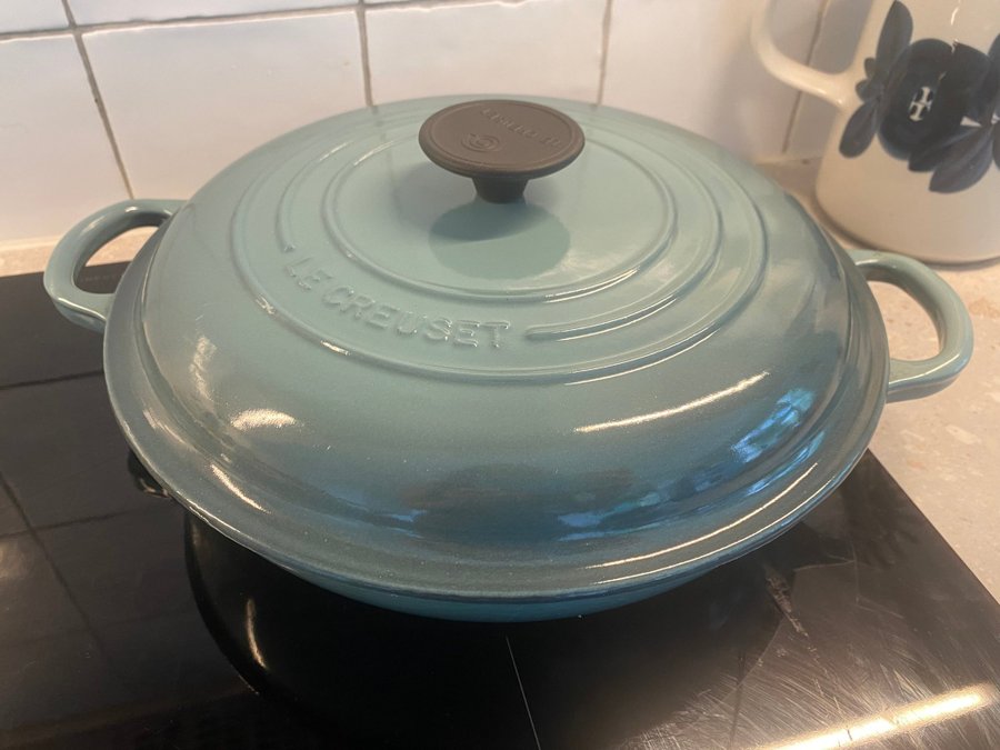 LE CREUSET Signature Buffetgryta 26 cm 22 L Ocean