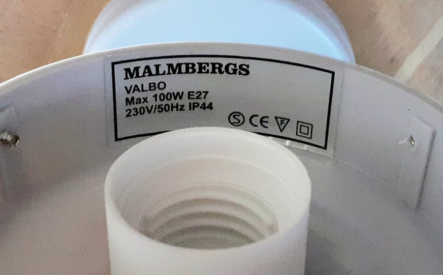 Valbo Brilliant Lux vägglykta / vägglampa utomhusbelysning